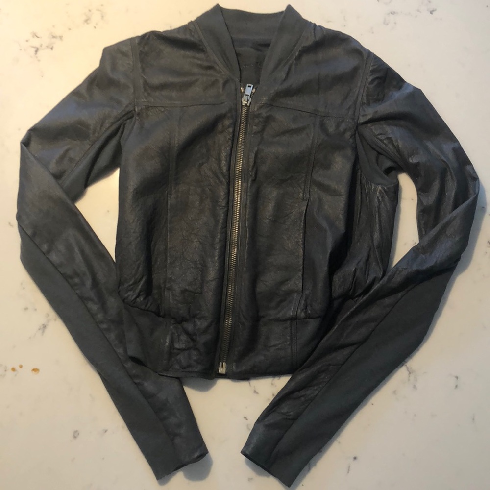 Rick Owen Biker Leather Jacket